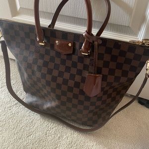 Checkered bag